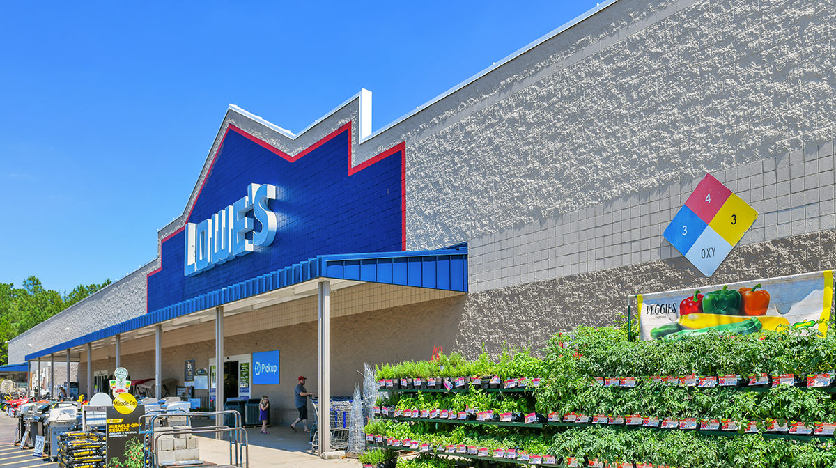Lowe's, southern pines, nc, commercial real estate, retail, outparcel