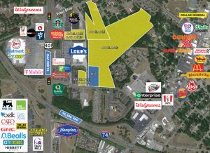 Laurinburg, NC – Land & Outpad Sites